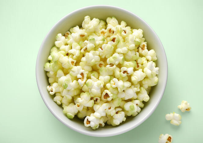 Tupperware Vihreä lohikäärmeen liekki (Wasabi) -popcorn 